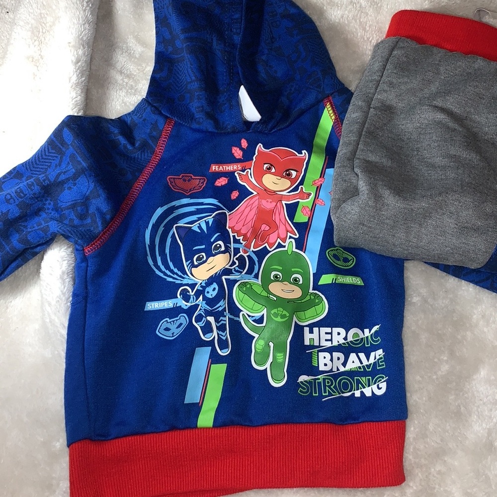 Boys 2 piece jogger and hoodie set